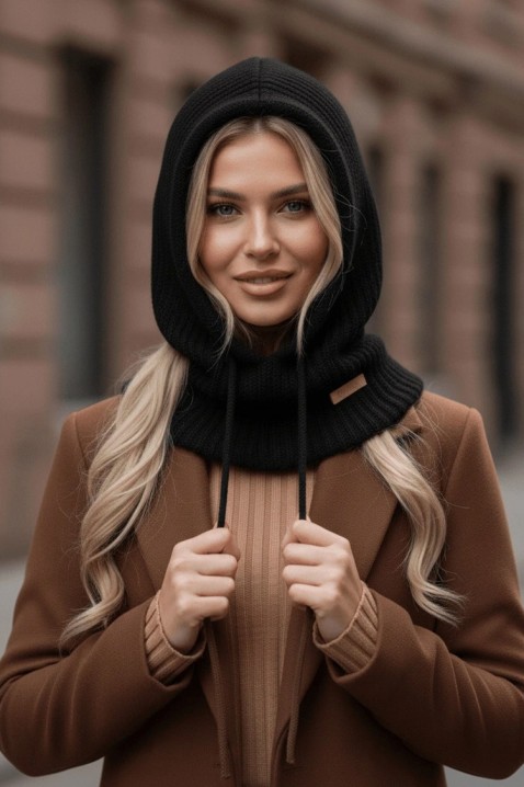 Czapka KAPILDA BLACK - Czapki | Ivet.PL Czapka KAPILDA BLACK, Kolor : czarny, IVET.PL - Modna odzież