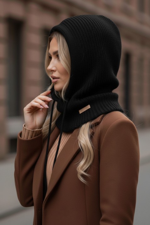 Czapka KAPILDA BLACK - Czapki | Ivet.PL Czapka KAPILDA BLACK, Kolor : czarny, IVET.PL - Modna odzież