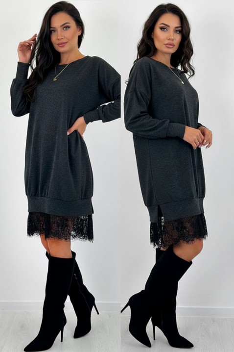 Sukienka MONSOVA - Krótkie sukienki | Ivet.PL Sukienka MONSOVA, Kolor : grafitowy, IVET.PL - Modna odzież