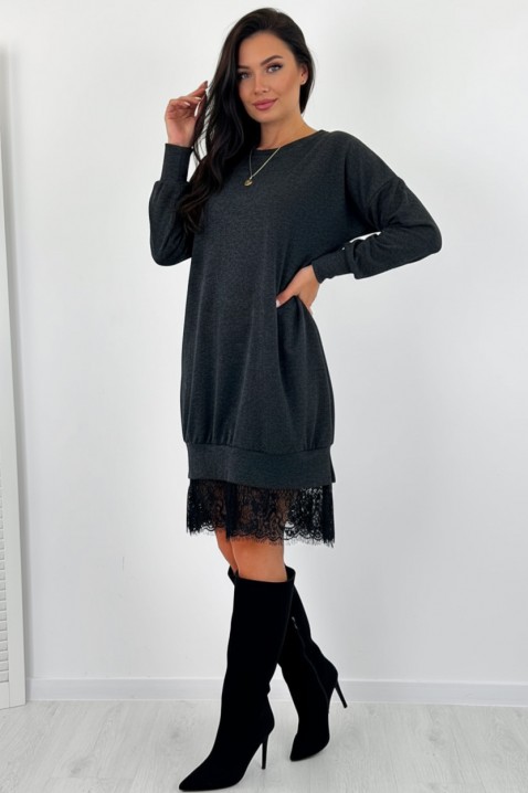 Sukienka MONSOVA - Krótkie sukienki | Ivet.PL Sukienka MONSOVA, Kolor : grafitowy, IVET.PL - Modna odzież