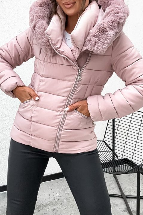 Kurtka ZOLTERNA PINK, Kolor : różowy, IVET.PL - Modna odzież