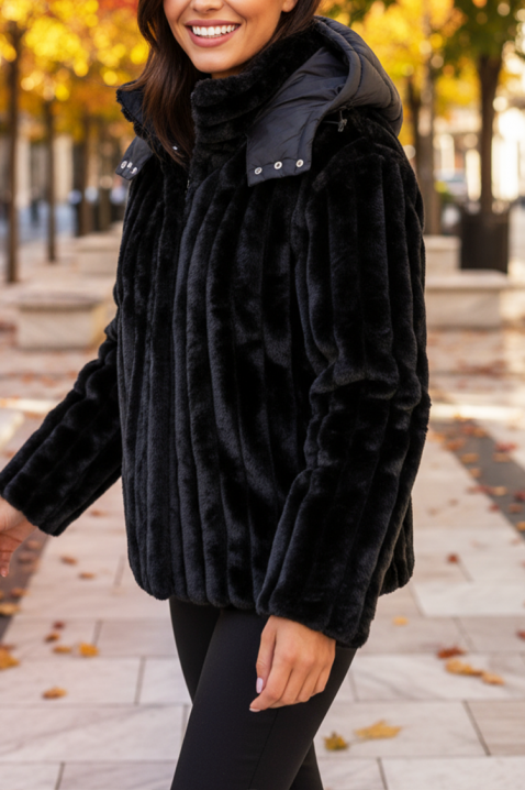 Kurtka POLYARDA, Kolor : czarny, IVET.PL - Modna odzież