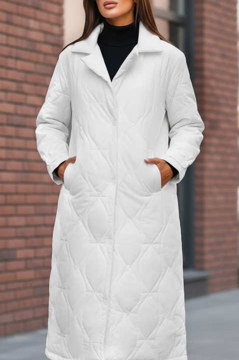 Kurtka MORDILDA WHITE, Kolor : biały, IVET.PL - Modna odzież