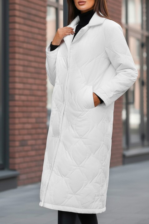 Kurtka MORDILDA WHITE, Kolor : biały, IVET.PL - Modna odzież