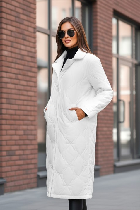 Kurtka MORDILDA WHITE, Kolor : biały, IVET.PL - Modna odzież