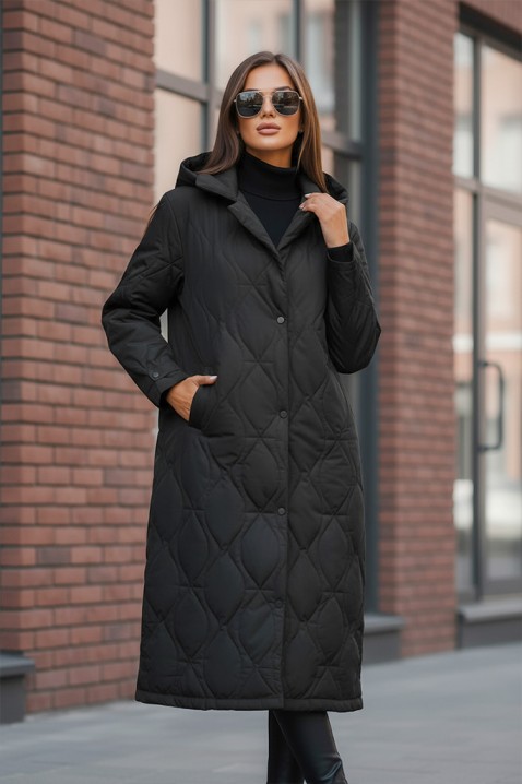 Kurtka MORDILDA BLACK, Kolor : czarny, IVET.PL - Modna odzież