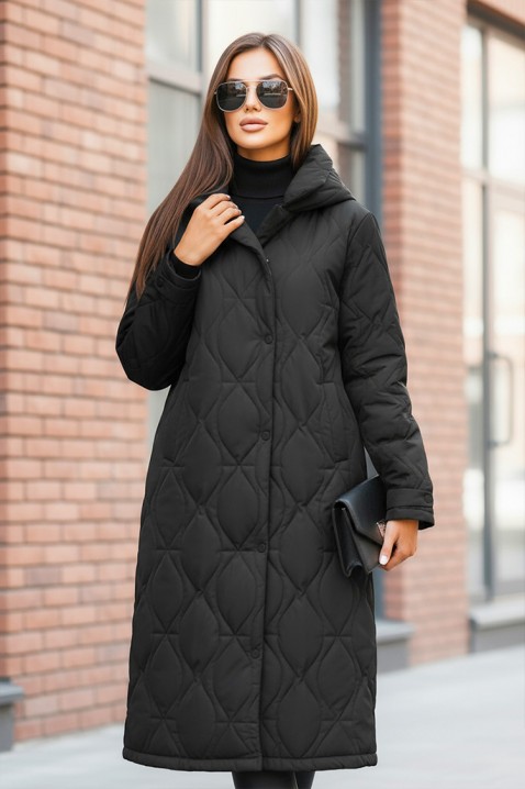 Kurtka MORDILDA BLACK, Kolor : czarny, IVET.PL - Modna odzież