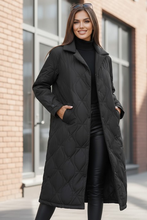 Kurtka MORDILDA BLACK, Kolor : czarny, IVET.PL - Modna odzież