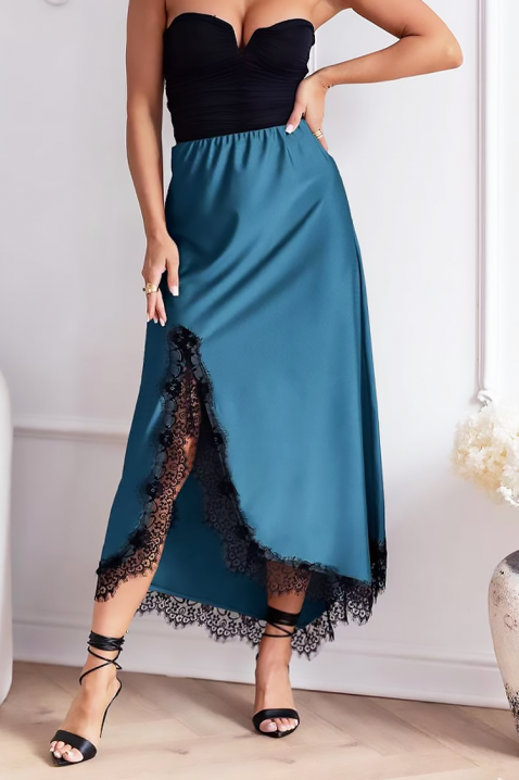 Spódnica DANTELDA PETROL, Kolor : petrol, IVET.PL - Modna odzież