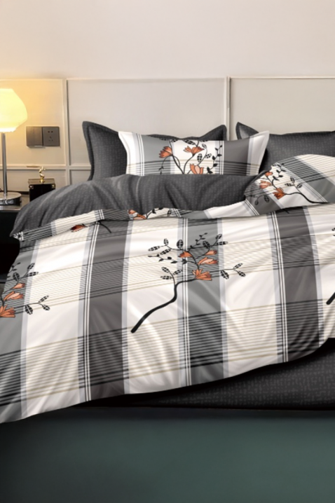 Komplet pościeli VIGOLDY 200x220 cm bawełna - 4 elementy, Kolor : wielokolorowy, IVET.PL - Modna odzież