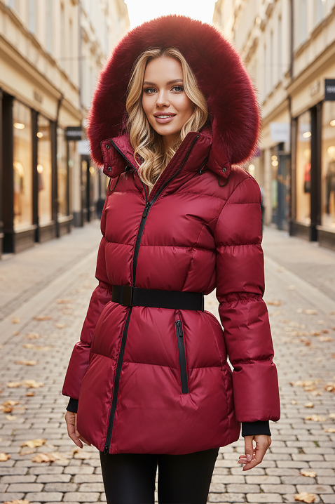 Kurtka FROZILIA RED, Kolor : czerwony, IVET.PL - Modna odzież