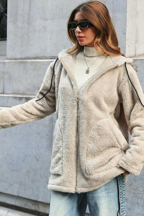 Kurtka DORLINZA, Kolor :  beżowy, IVET.PL - Modna odzież