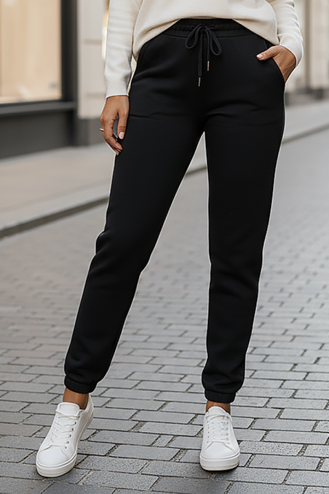 Spodnie VEROLSA BLACK, Kolor : czarny, IVET.PL - Modna odzież