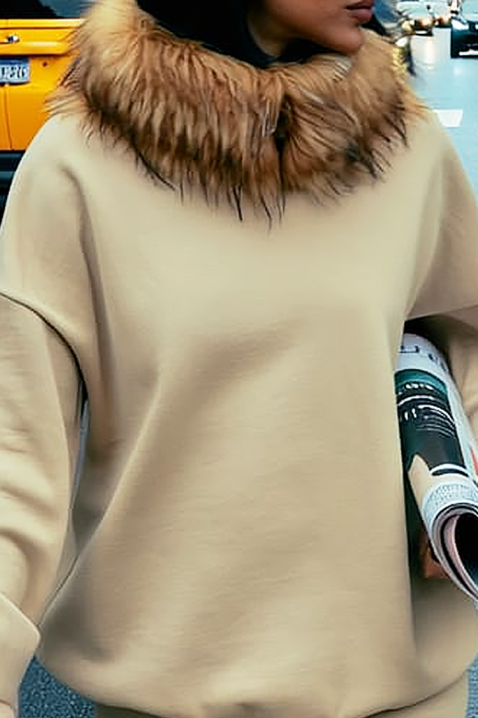 Komplet RODIPA BEIGE, Kolor :  beżowy, IVET.PL - Modna odzież