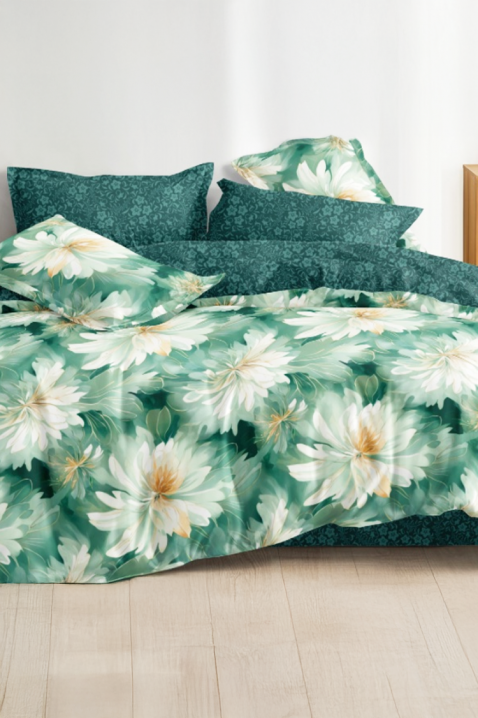 Komplet pościeli ROMENFY 200x220 cm bawełna - 4 elementy, Kolor : wielokolorowy, IVET.PL - Modna odzież