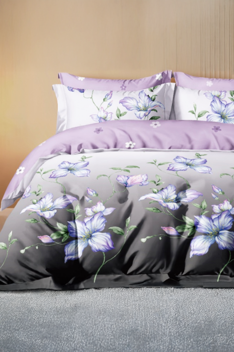 Komplet pościeli KLOMERFY 200x220 cm bawełna - 4 elemnety, Kolor : wielokolorowy, IVET.PL - Modna odzież