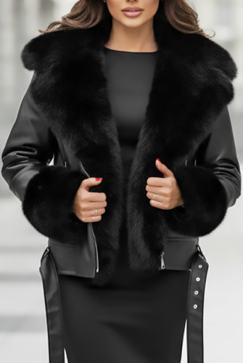 Kurtka DAROLSA BLACK, Kolor : czarny, IVET.PL - Modna odzież