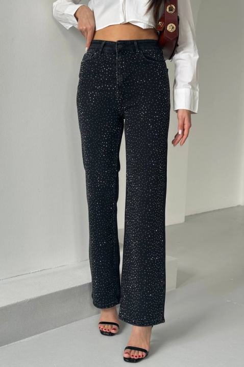 Jeansy SEFIRENA BLACK, Kolor : czarny, IVET.PL - Modna odzież