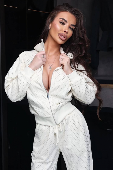 Komplet ALEMONSA ECRU, Kolor : ecru, IVET.PL - Modna odzież