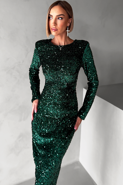 Sukienka JOLINZA GREEN, Kolor : zielony, IVET.PL - Modna odzież