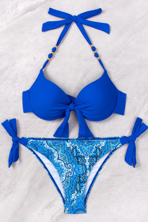 Strój kąpielowy IRELJA BLUE, Kolor : chabrowy, IVET.PL - Modna odzież