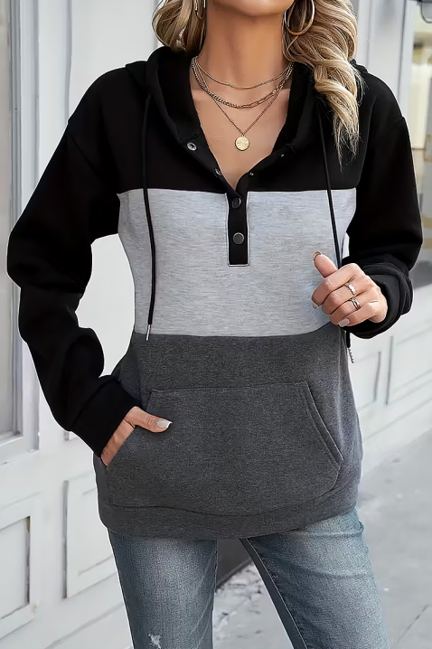 Bluza FRELONDA, Kolor : szary, IVET.PL - Modna odzież