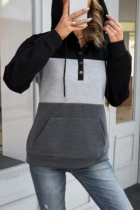 Bluza FRELONDA, Kolor : szary, IVET.PL - Modna odzież