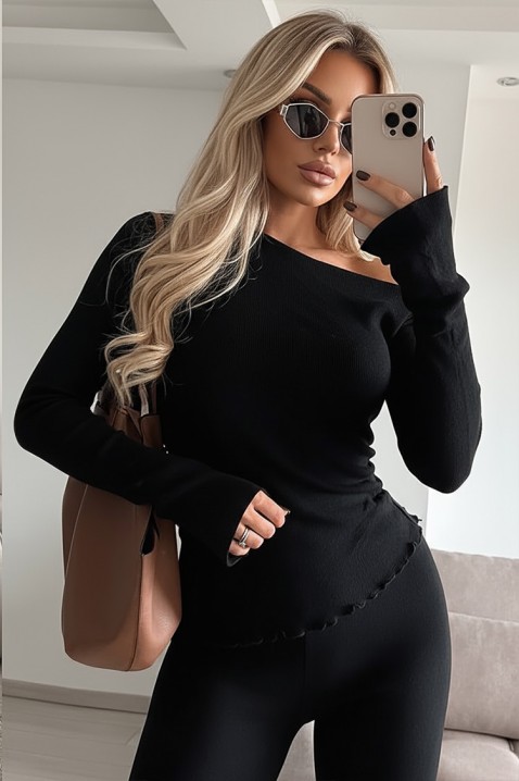 Komplet ABENITA BLACK, Kolor : czarny, IVET.PL - Modna odzież