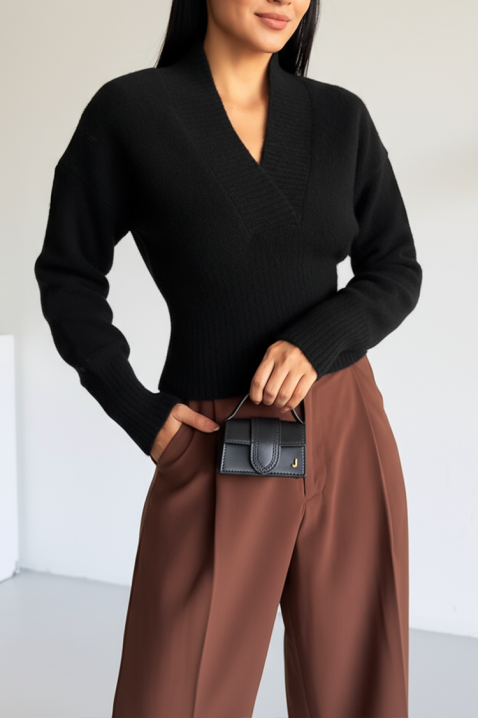 Sweter VREMOLDA BLACK, Kolor : czarny, IVET.PL - Modna odzież