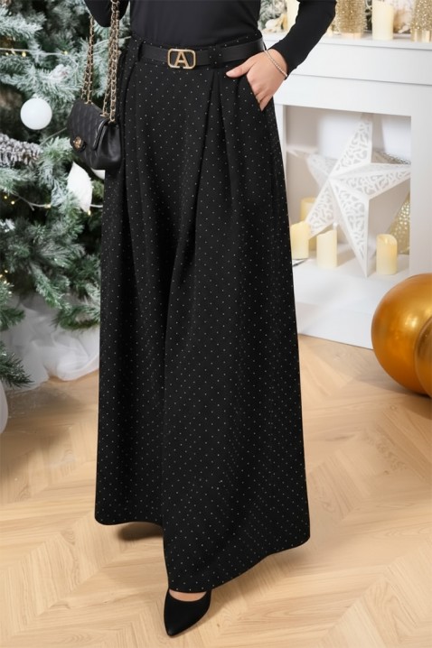 Spodnie VALEANA BLACK, Kolor : czarny, IVET.PL - Modna odzież