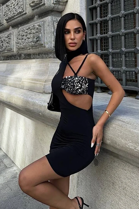 Sukienkka MADJORZA, Kolor : czarny, IVET.PL - Modna odzież