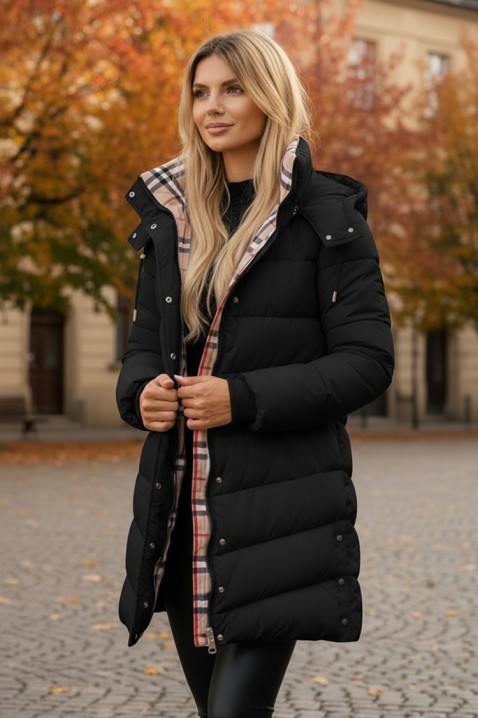 Kurtka RENIESA BLACK, Kolor : czarny, IVET.PL - Modna odzież