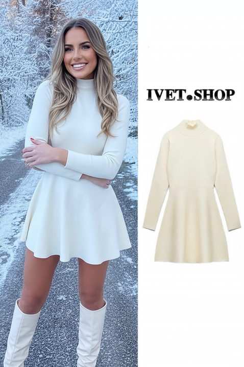 Sukienka MOLANZA, Kolor : biały, IVET.PL - Modna odzież