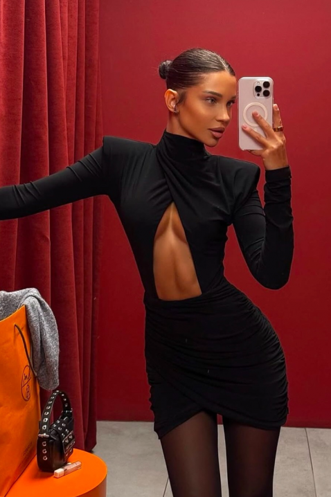 Sukienka NRENINZA, Kolor : czarny, IVET.PL - Modna odzież