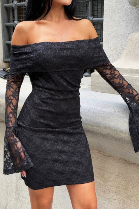 Sukienka RAMDELA BLACK, Kolor : czarny, IVET.PL - Modna odzież