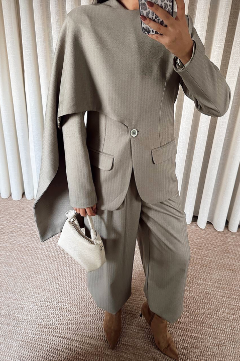 Komplet DEMBRONZA BEIGE, Kolor :  beżowy, IVET.PL - Modna odzież