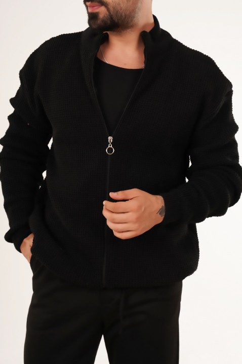 Kardigan PARELMO BLACK, Kolor : czarny, IVET.PL - Modna odzież