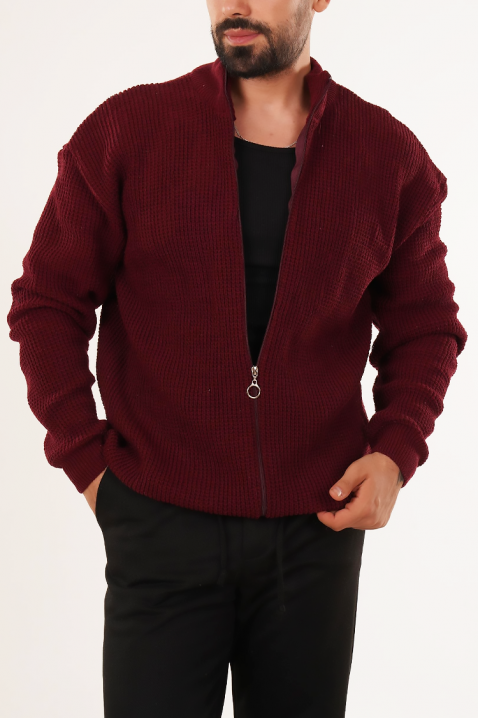 Kardigan PARELMO BORDO, Kolor : bordowy, IVET.PL - Modna odzież