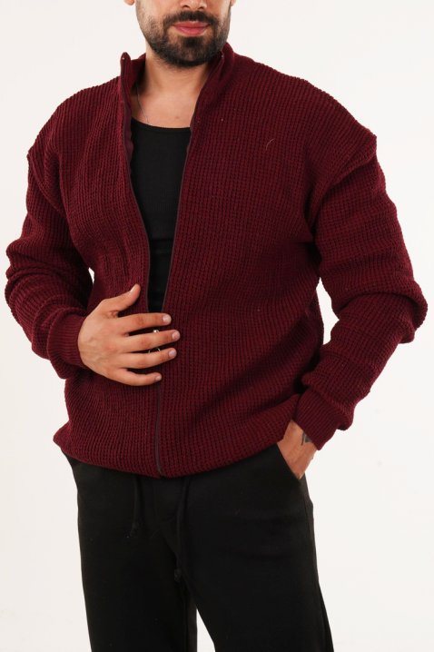Kardigan PARELMO BORDO, Kolor : bordowy, IVET.PL - Modna odzież