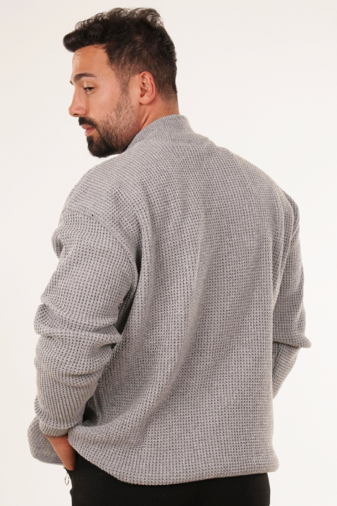 Kardigan PARELMO GREY, Kolor : szary, IVET.PL - Modna odzież