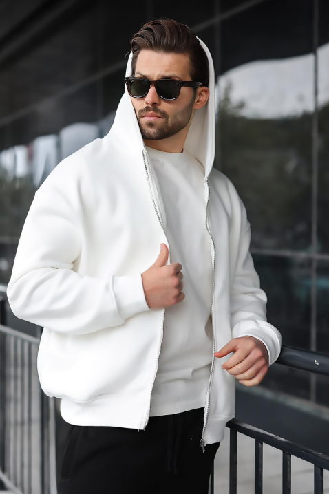 Bluza VERGERO WHITE, Kolor : biały, IVET.PL - Modna odzież