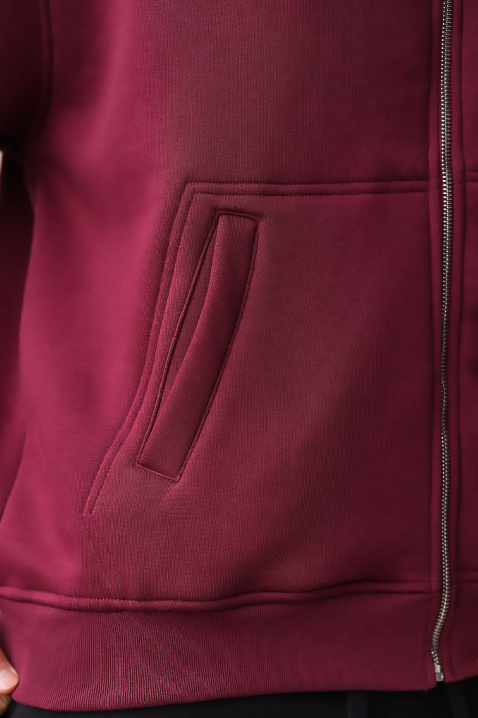 Bluza VERGERO BORDO, Kolor : bordowy, IVET.PL - Modna odzież