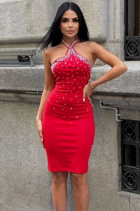 Sukienka LENDOLZA RED, Kolor : czerwony, IVET.PL - Modna odzież