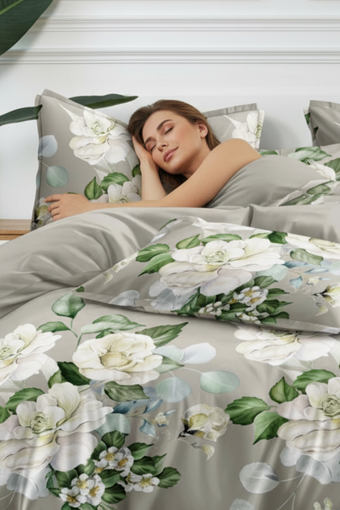 Komplet pościeli GLOMERSY 200x220 cm bawełna - 4 elementy, Kolor : wielokolorowy, IVET.PL - Modna odzież