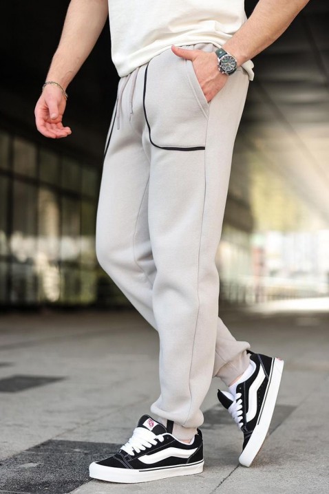 Spodnie FONTOR LIGHT GREY, Kolor : jasnnoszary, IVET.PL - Modna odzież