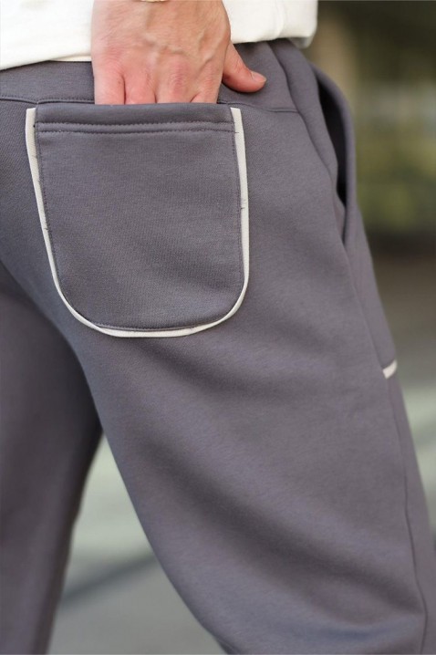 Spodnie FONTOR GRAFIT, Kolor : grafitowy, IVET.PL - Modna odzież