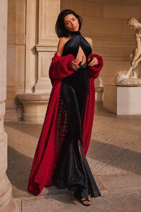 Kombinezon PARILZA, Kolor : czarny, IVET.PL - Modna odzież