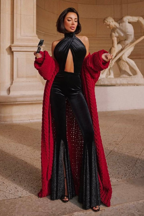 Kombinezon PARILZA, Kolor : czarny, IVET.PL - Modna odzież