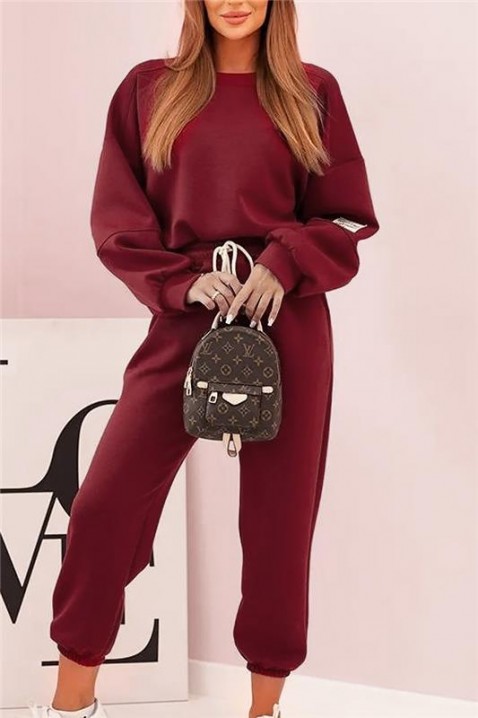 Komplet BRALMORZA RED, Kolor : czerwony, IVET.PL - Modna odzież