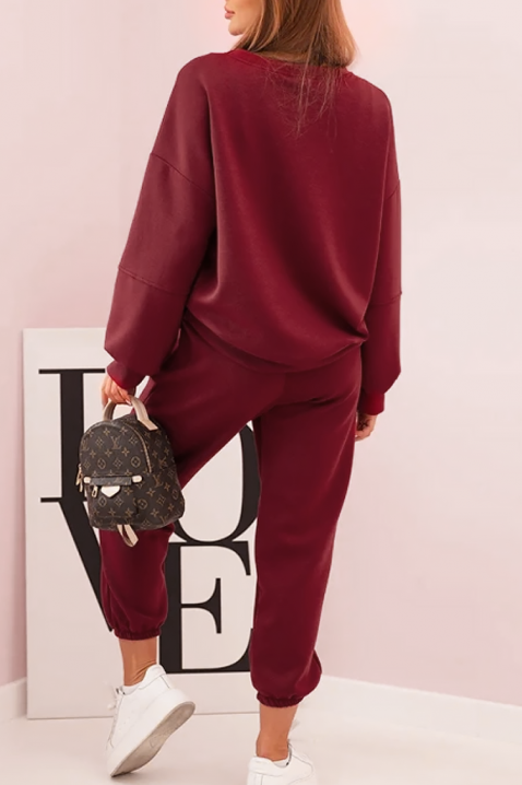 Komplet BRALMORZA RED, Kolor : czerwony, IVET.PL - Modna odzież